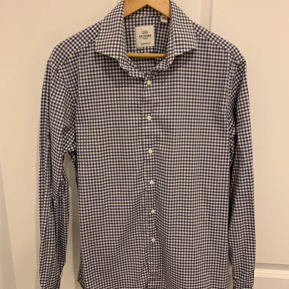 NWOT Ben Sherman Slim Fit Shirt 16.5 34/35